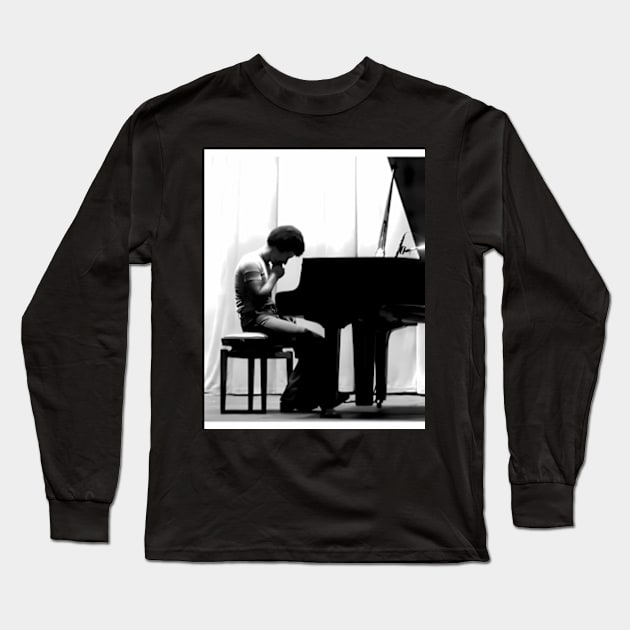 Keith Jarrett The Kln Concert Long Sleeve T-Shirt by binchudala